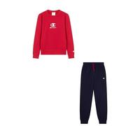 Champion Legacy - Tuta da ragazzo, taglia M, colore: rosso, Rosso, M