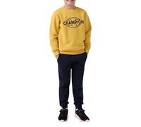 Champion Tuta da Bambino Girocollo con Interno Felpato Gialla Taglia 9-10 A Codice 307263-YS153 Giallo