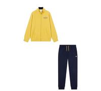 Champion Legacy - Tuta in pile, da bambino, M, giallo, Giallo, M