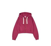 Champion Legacy Vintage Wash W (117631) -Nano-Fleece Hooded Felpa con Cappuccio, Rumba Rossa (RUR), S Donna