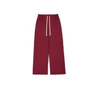 Champion Legacy Vintage Wash W (117638) -Nano-Fleece Wide Leg Pantaloni da Tuta, Rumba Rossa (RUR), L Donna