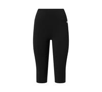 Champion Leggings 3/4 in Cotone Elasticizzato da Donna, Icons, 118693 (IT, Testo, M, Regular, Regular, Nero)