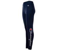 Champion Leggings Donna - Leggings Crop, Alta Vita, Lunga, Logo, Monocromatico