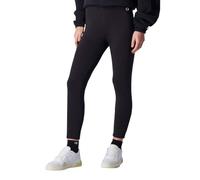 Champion Leggings Morbidi in Cotone Felpato, 117567 (IT, Testo, L, Regular, Regular, Nero)
