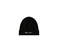 Champion Lifestyle Caps (806064) -Recycled Acrylic Knitted Yarn Embroidered Script Logo Berretto, Nero, Taglia Unica Unisex-Adulto