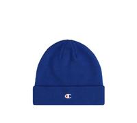 Champion Lifestyle Caps (806065) -Recycled Acrylic Knitted Yarn Embroiedered C-Logo Berretto, Blu Profondo (BAI), Taglia Unica Unisex-Adulto