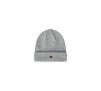 Champion Lifestyle Caps (806065) -Recycled Acrylic Knitted Yarn Embroiedered C-Logo Berretto, Grigio Melange (NOXM), Taglia Unica Unisex-Adulto