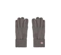 Champion Lifestyle Caps (806067) - Recycled Acrylic Knitted Yarn C-Logo Guanti invernali, Grigio Fumo (DECE), XL-XXL Unisex - Adulto FW24