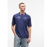 Champion - Maglia da calcio blu e bianca M