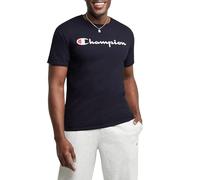 Champion Classic Jersey Script T-Shirt, Blu (White Navy), M Uomo