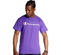 Champion T-Shirt in Jersey Grafica, Viola Pr-y06794, M Uomo