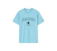 Champion Men-Graphic Crewneck T-Shirt Camicia, Azzurro (Bs226), L Uomo