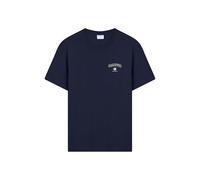 Champion Men-Graphic Crewneck T-Shirt Camicia, Blu (Bs501), S Uomo