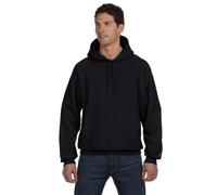 Champion Men's Men' Reverse Weave Fleece Pullover Hoodie, Black, X-Large