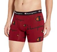 Champion Men's Script Printed Boxer Brief