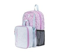Champion Mode - Kit per il pranzo e zaino combinato, rosa/blu, taglia unica