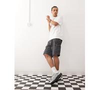 Champion - Pantaloncini cargo neri-Nero XS