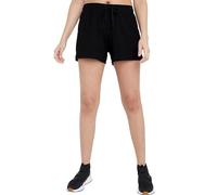 Champion Pantaloncini da Donna in Cotone Cortos Algodónshorts Jérsei De Algodãoň Pantalones Cortos Algodónshorts Jérsei De Algodãoň, Nero, XL