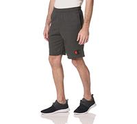 Champion Pantaloncini in Pile Graphic Powerblend, Granito Heather, M Uomo