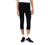 Champion Pantalone Capri in Cotole Leggero da Donna, 118614 (IT, Testo, XXL, Regular, Regular, Nero)