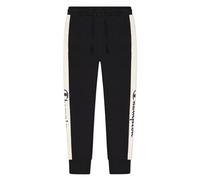 Champion Pantaloni Con Polsino Banda Nero Donna M