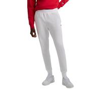 Champion Pantaloni da Jogging da Uomo Powerblend Sweats Retro Pantaloni della Tuta, Logo C Bianco, M