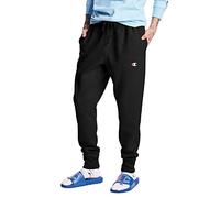 Champion Reverse Weave Jogger Pantaloni da Tuta, Logo Nero C, S Uomo