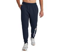 Champion Pantaloni della Tuta da Jogging Powerblend Graphic da Donna, Blu navy-586296, M