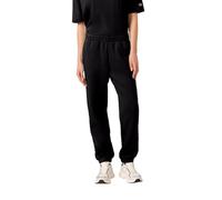 Champion Pantaloni Joggers con Polsini Elasticizzati, Interno Felpato Icons da Donna,117583 (IT, Testo, L, Regular, Regular, Nero)