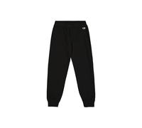 Champion Pantaloni Joggers Garzati con Polsino da Bambini e Ragazzi (IT, età, 15 Anni, 16 Anni, Regular, Nero)