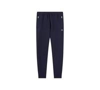 Champion Pantaloni Joggers Slim Fit in Felpa da Uomo e Tasche con Cerniera, 220300 (IT, Testo, M, Regular, Regular, Blu)