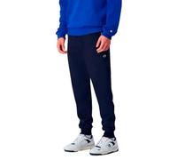 Champion Pantaloni Joggers Slim Fit in Felpa da Uomo e Tasche con Cerniera, 220300 (IT, Testo, M, Regular, Regular, Blu)