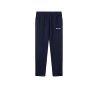 Champion Pantaloni Uomo con Orlo Dritto e Interno Felpato Icons, 221801 (IT, Testo, XL, Regular, Regular, Blue)