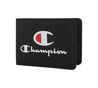 Champion, Portafoglio grafico da uomo, taglia unica, Nero/rosso, taglia unica