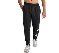 Champion Powerblend Pantaloni da jogging da uomo sportivi in pile, pantaloni comodi da tuta (standard o taglie forti), S