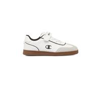 Champion Prestige MS B PS Low Sneakers, Bianco/Nero/Marrone (WW001), EU33 Bambini e Ragazzi-FW24
