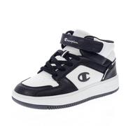 Champion RD18 2.0 B PS Mid Sneakers, Bianco/Nero/Bianco (WW019), EU34 Bambini e Ragazzi-FW24