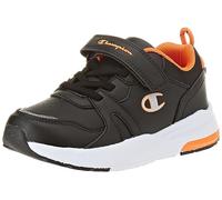 Champion Ramp Up PU B PS, Sneakers, Nero/Arancione (KK002), 34 EU