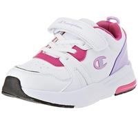 Champion Ramp Up PU G PS, Sneakers Bambina, Bianco/Lilla/Fuscia (WW002), 32 EU