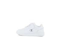 Champion RD18 2.0 G PS Low Sneakers, Bianco/Argento (WW022), EU32 Bambine e Ragazze-FW24