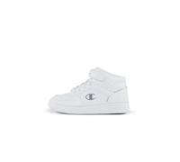 Champion RD18 2.0 G PS Mid Sneakers, Bianco/Argento (WW021), EU28.5 Bambine e Ragazze-FW24