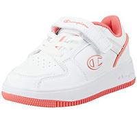 Champion RD18 2.0 Low G PS Sneaker, Bianco/Viola/Lilla (WW007), EU35 Bambine e Ragazze