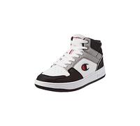 Champion Rd18 2.0 Mid, Scarpe da Ginnastica Uomo, Bianco Grigio Nero Ww014, 45 EU