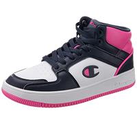 Champion RD18 2.0 Mid W Sneakers, Bianco/Fucsia (WW017), EU38.5 Donna