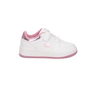 Champion RD18 Foil G PS Low Sneakers, Bianco/Rosa (WW016), EU32 Bambine e Ragazze-FW24