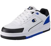Champion RD18 Heritage Low Sneakers, Bianco/Blu Marino (WW006), EU43 Uomo
