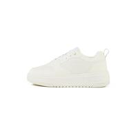 Champion RD18 Lite W Low, Sneakers Donna, Triplo off White (WW006), 39 EU