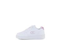 Champion RD18 Plat Glitter G GS Low, Sneakers, Bianco/Rosa (WW010), 38 EU