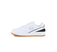 Champion RD18 Revive Low, Sneakers Uomo, Bianco/Nero/Marrone Chiaro (WW004), 44 EU