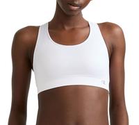 Champion Reggiseno Sportivo Freedom Senza Cuciture Racerback, Bianco, S Donna
